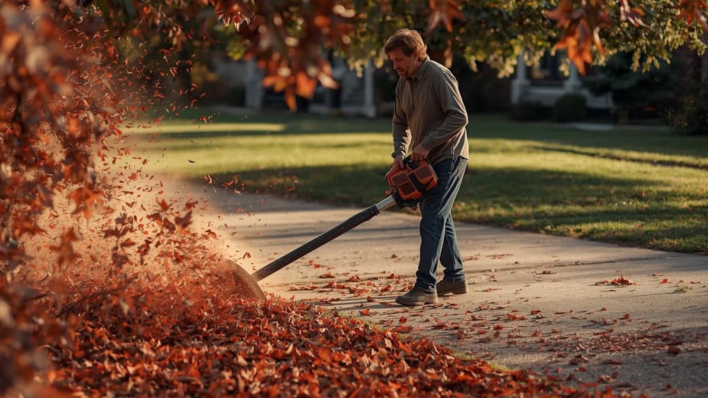Leise Laubsauger und Laubbläser