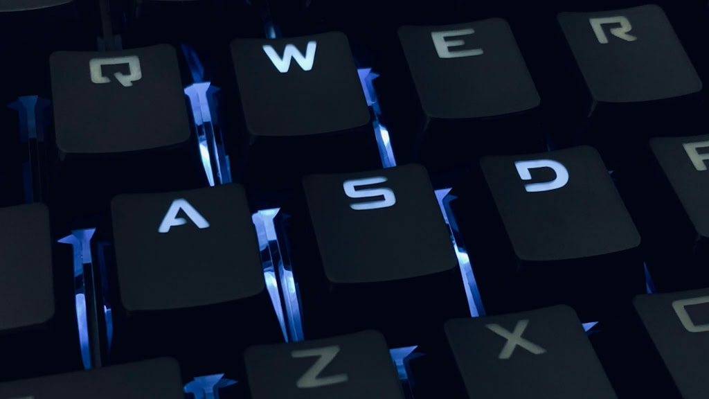 Beleuchtete mechanische Gaming Tastatur